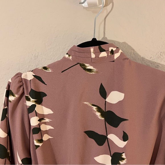 a new day Women's Midi Dress in Mauve Floral - Picture 8 of 10